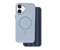 „Mocco“ blizgučiais dengtas plonas „Mag“ dėklas, skirtas „Apple iPhone 17 Air“