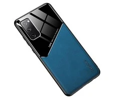 Mocco Lens Leather dėklas skirtas Apple iPhone 12 Pro, mėlynas