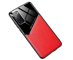 Mocco Lens Leather dėklas skirtas Apple iPhone 11 Pro Max, raudonas