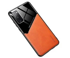 Mocco Lens Leather dėklas skirtas Apple iPhone 12 Pro, oranžinis