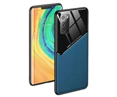 Mocco Lens Leather dėklas skirtas Apple iPhone 11 Pro Max, mėlynas