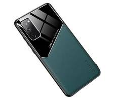 Mocco Lens Leather dėklas skirtas Samsung Galaxy A42 5G, žalias