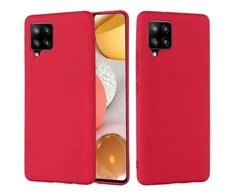 Mocco silikoninis dėklas skirtas Samsung Galaxy A42 5G, raudonas