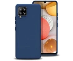Mocco silikoninis dėklas skirtas Samsung Galaxy A42 5G, mėlynas