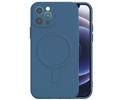 Mocco MagSilicone Soft Back Case Silikoninis dėklas for Apple iPhone 14 Plus Mėlyna