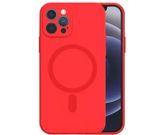 Mocco MagSilicone Soft Back Case Silikoninis dėklas for Apple iPhone 14 Pro Raudona