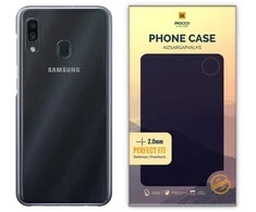 Mocco Original Clear 2mm silikoninis dėklas skirtas Samsung A305 Galaxy A30, skaidrus (EU Blister)