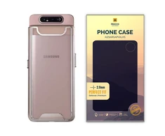 Mocco Original Clear Case 2mm Silikoninis dėklas for Samsung A805 Galaxy A80 Transparent (EU Blister)