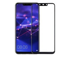 Mocco Full Face 5D / Full Glue Tempered Glass Full Coveraged with Frame Huawei Mate 20 lite Juodas