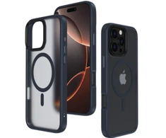 „Mocco Signature MagSafe“ galinis dėklas, skirtas „Apple iPhone 16 Pro Max“.