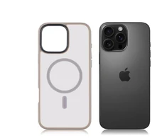 „Mocco Signature MagSafe“ galinis dėklas, skirtas „Apple iPhone 16 Pro Max“.