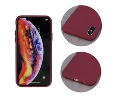 Mocco Silikoninis dėklas for Apple iPhone 12 Pro Max Burgundy
