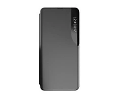 Mocco Smart Flip atverčiamas dėklas skirtas Apple iPhone 12 Pro Max, juodas