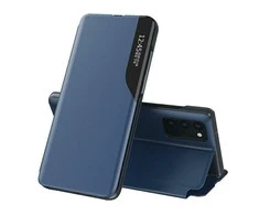 Mocco Smart Flip atverčiamas dėklas skirtas Apple iPhone 12 Pro Max, mėlynas