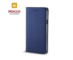 Mocco Smart Magnet Book atverčiamas dėklas skirtas Huawei Y7/Y7 Prime (2018), mėlynas