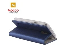 Mocco Smart Magnet Book atverčiamas dėklas skirtas Huawei Y7/Y7 Prime (2018), mėlynas