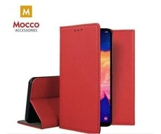 Mocco Smart Magnet Book atverčiamas dėklas skirtas LG K52, raudonas