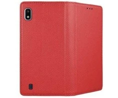 Mocco Smart Magnet Book atverčiamas dėklas skirtas Samsung Galaxy M51, raudonas