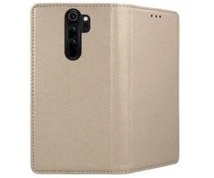 Mocco Smart Magnet Book atverčiamas dėklas skirtas Samsung Galaxy S21 Plus, auksinis