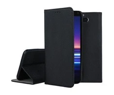 Mocco Smart Magnet Book atverčiamas dėklas skirtas Samsung Galaxy S22 5G, juodas