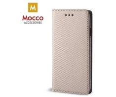Mocco Smart Magnet Book atverčiamas dėklas skirtas Samsung Galaxy S23 Ultra, auksinis