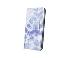Mocco Smart Trendy Frozen Leaves 3 atverčiamas dėklas skirtas Samsung Galaxy A20s