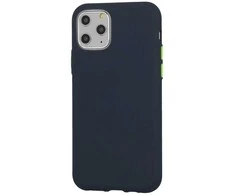 Dėklas Mocco Soft Kremas Silicone Back Case for Samsung Galaxy S21 Ultra Dark Mėlyna