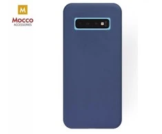 Mocco Mocco Minkšto magneto silikoninis dėklas su įmontuotu magnetu, skirtas „Xiaomi Redmi Note 7“ / „Note 7 Pro“ laikikliams, mėlynas