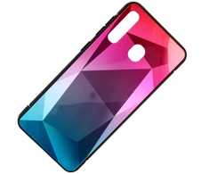 Mocco Stone Ombre silikoninis dėklas skirtas Apple iPhone X / XS, rožinis/mėlynas