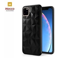 Mocco Trendy Diamonds silikoninis dėklas skirtas Apple iPhone 11 Pro, juodas