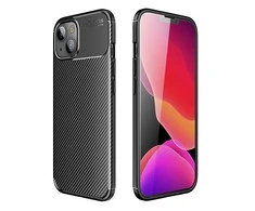 Mocco Trust Šarvuotas smūgiams atsparus anglies dėklas, skirtas Apple iPhone 13 Pro Juodas