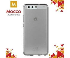Mocco Ultra Back 0.3 mm silikoninis dėklas skirtas Samsung J730 Galaxy J7 (2017), skaidrus/juodas