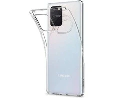 Mocco Ultra Back 0.3 mm silikoninis dėklas skirtas Samsung G770 Galaxy S10 Lite, skaidrus