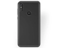 Mocco Ultra Back 0.3 mm silikoninis dėklas skirtas Motorola One / P30 Play, skaidrus