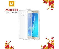 Mocco Ultra Back 0.3 mm silikoninis dėklas skirtas Samsung J320 Galaxy J3 (2016), skaidrus