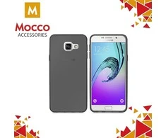 Mocco Ultra Back 0.3 mm silikoninis dėklas skirtas Samsung G925 Galaxy S6 Edge, skaidrus/juodas
