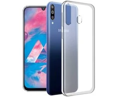 Mocco Ultra Back 1 mm silikoninis dėklas skirtas Samsung Galaxy A20s, skaidrus