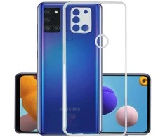 Mocco Ultra Back 1 mm silikoninis dėklas skirtas Samsung Galaxy A21, skaidrus