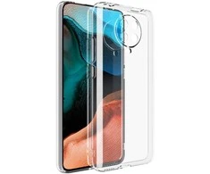 Mocco Ultra Back 1 mm silikoninis dėklas skirtas Xiaomi Redmi Note 9T 5G, skaidrus