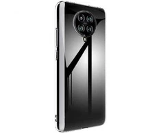 Mocco Ultra Back 1 mm silikoninis dėklas skirtas Xiaomi Redmi Note 9T 5G, skaidrus