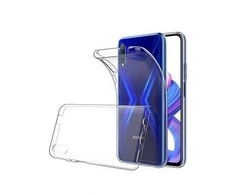 Mocco Ultra Back 1 mm silikoninis dėklas skirtas Huawei Honor 9X Pro, skaidrus