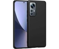 Mocco Ultra Slim Soft Matte 0.3 mm Silikoninis dėklas for Xiaomi 12 5G / 12X 5G Juodas