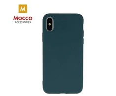 Mocco Ultra Slim Soft Matte 0.3 mm Silikoninis dėklas forXiaomi 12 5G / 12X 5G Dark Žalias