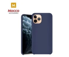 Mocco Ultra Slim Soft Matte 0.3 mm silikoninis dėklas skirtas Apple iPhone XS Max, mėlynas