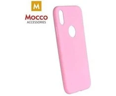Mocco Ultra Slim Soft Matte 0.3 mm silikoninis dėklas skirtas Huawei Mate 10 Lite, rožinis