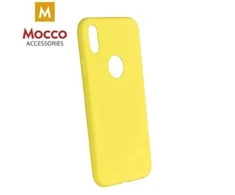 Mocco Ultra Slim Soft Matte 0.3 mm silikoninis dėklas skirtas Huawei Mate 10 Lite, geltonas