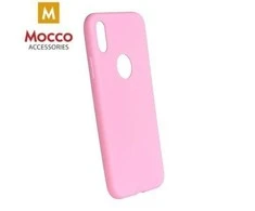 Mocco Ultra Slim Soft Matte 0.3 mm silikoninis dėklas skirtas Huawei Mate 10 Lite, rožinis