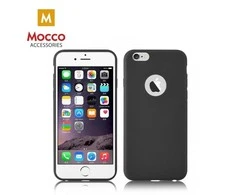 Mocco Ultra Slim Soft Matte 0.3 mm silikoninis dėklas skirtas Samsung A320 Galaxy A3 (2017), juodas