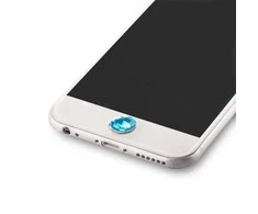 Mocco Universalus namų mygtuko lipdukas, dekoruotas Apple iPhone / iPad, mėlynas