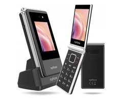 myPhone Tango 2 LTE | Juodas | 3.5 + 2.4 " | 48 MB | 128 MB | Dual SIM | 3G | Bluetooth | 5 | Main camera resolution 2 MP | 1700 mAh